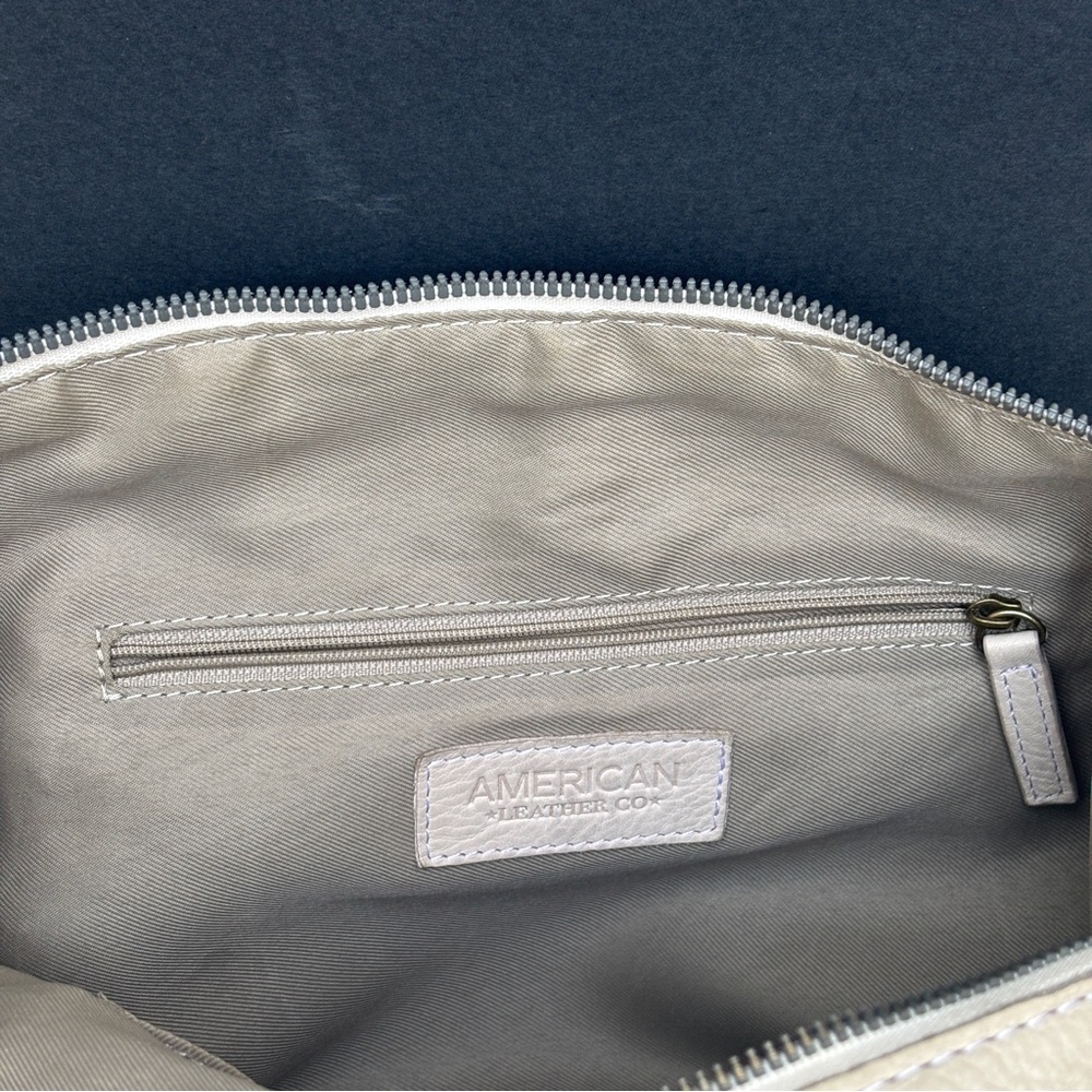 American Leather Co Ivory Shoulder bag, GUC - Picture 6 of 10
